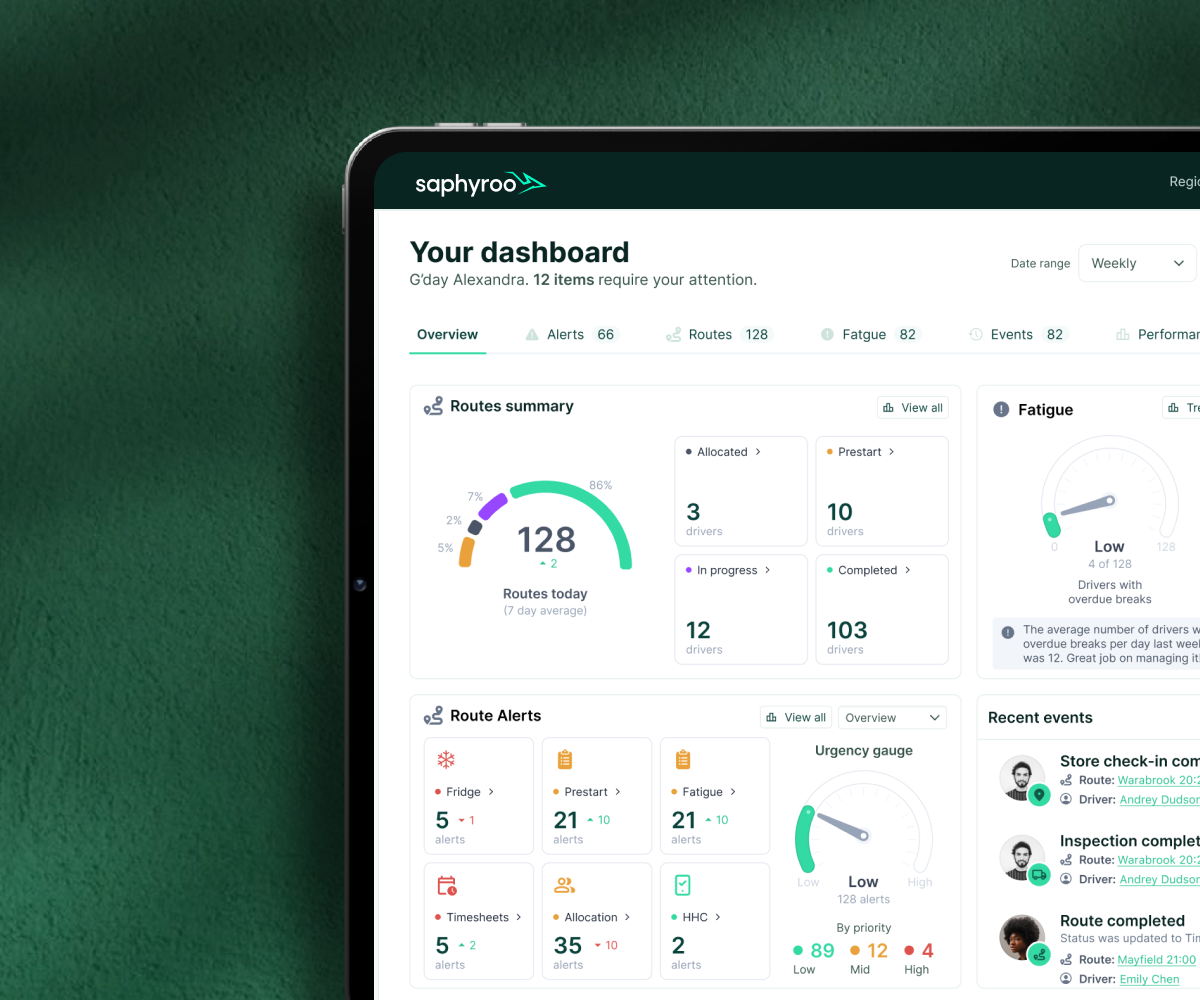 Get Drivers Home Safely With Smart, Automated Fatigue Management