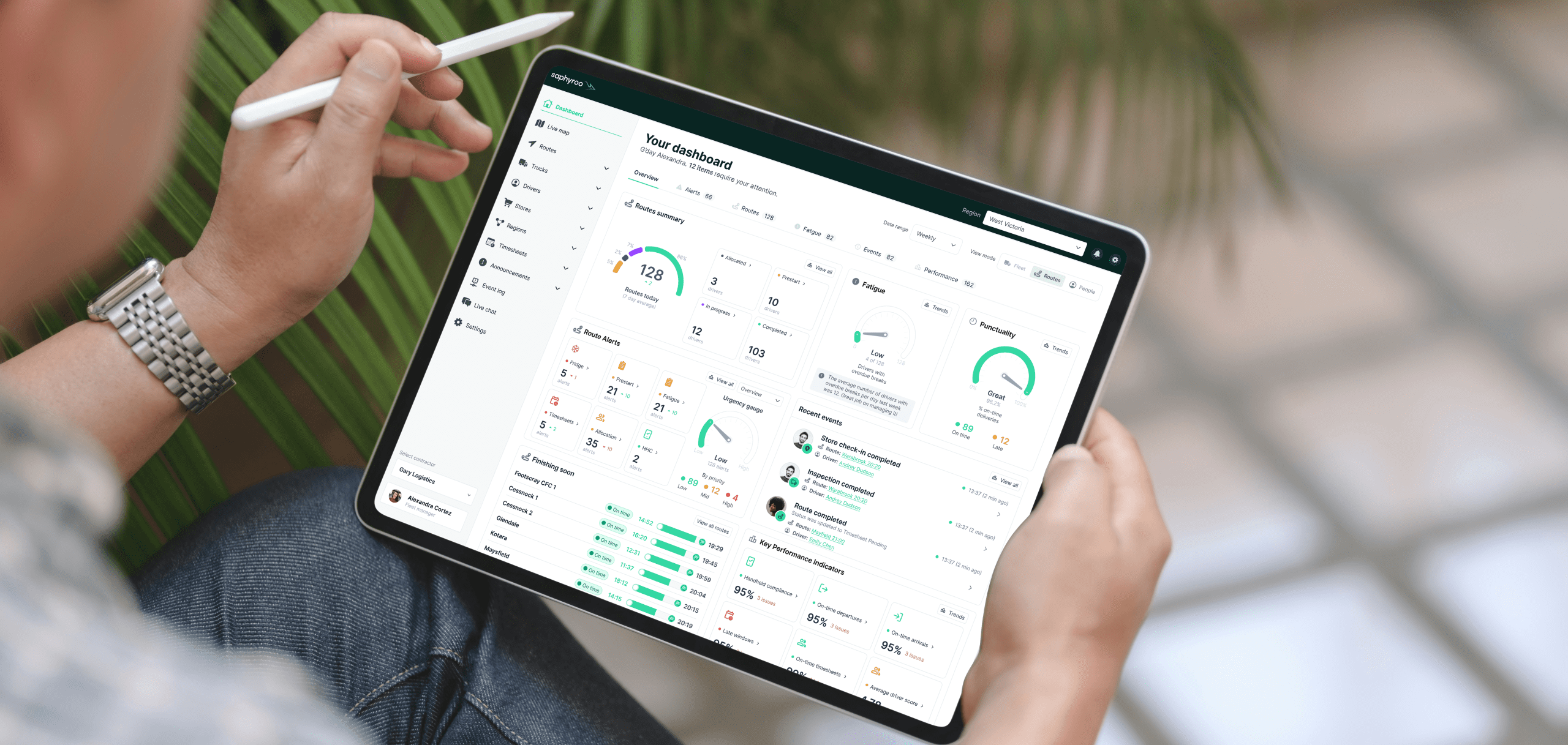 Get Drivers Home Safely With Smart, Automated Fatigue Management